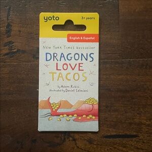 Yoto Dragons Love Tacos Card